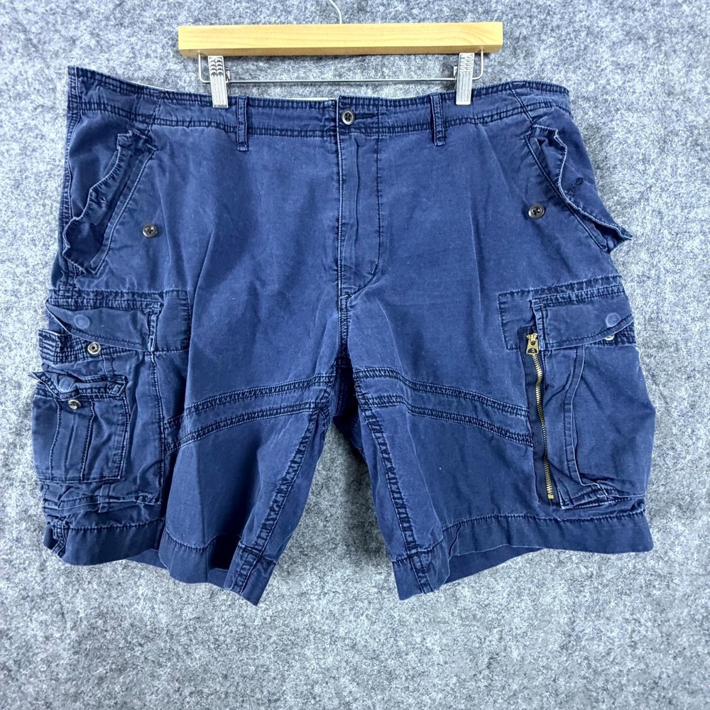 Polo Ralph Lauren Cargo Short Men Blue Utility Pocket Surplus Fit Hiking Outdoor